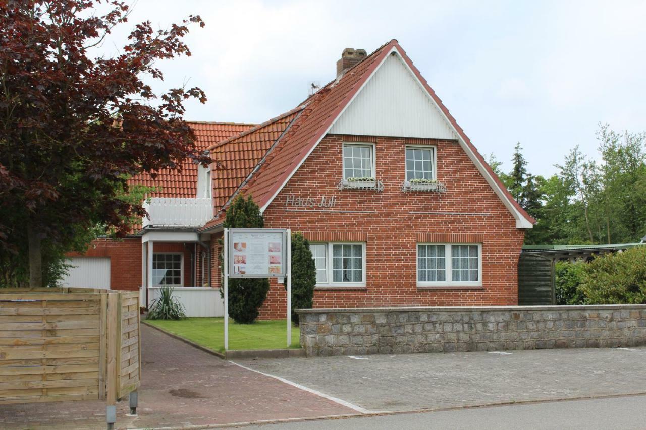 Ferienwohnung Haus Juli Westerdeichstrich Exterior foto